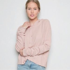 Brandy Melville waffle knit sweatshirt